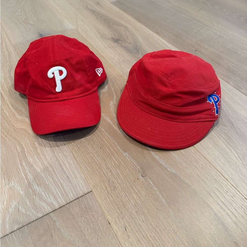 Toddler Phillies Baseball Caps Bundle